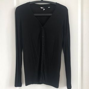 Uniqlo soft cardigan in black size S. EUC.